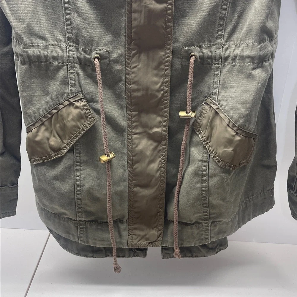 American Rag Green Army Jacket - Small - Picture 4 of 5